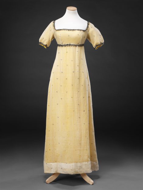 Dress c. 1810 and Underdress c. 1815