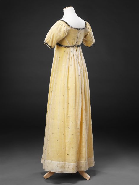 Dress c. 1810 and Underdress c. 1815