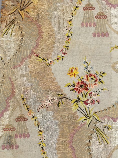 Panels of silk